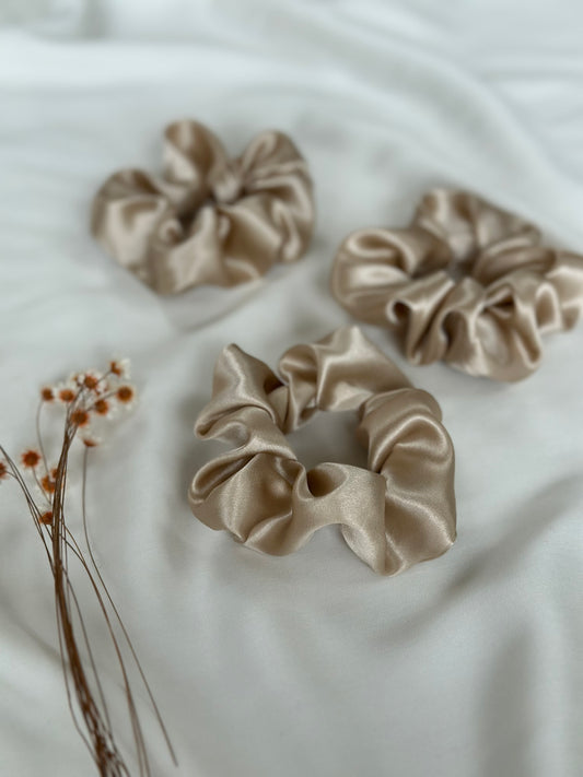 Champagner Scrunchie