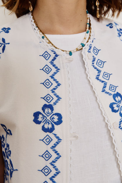 Wunschweste aus deinem Stoff - Gerader Schnitt