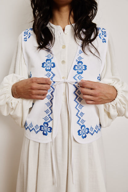 Wunschweste aus deinem Stoff - Runder Schnitt