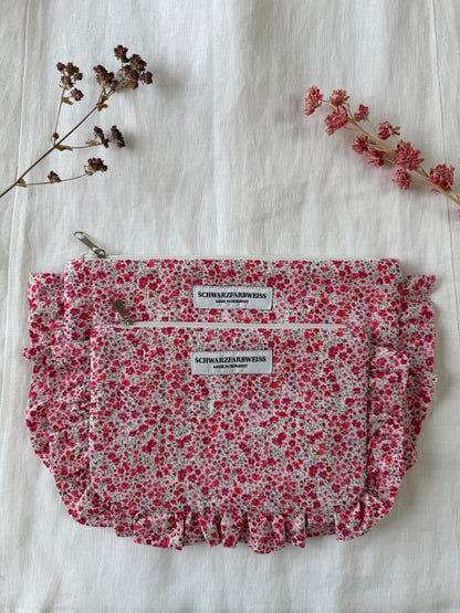 Blümchen Kosmetiktasche