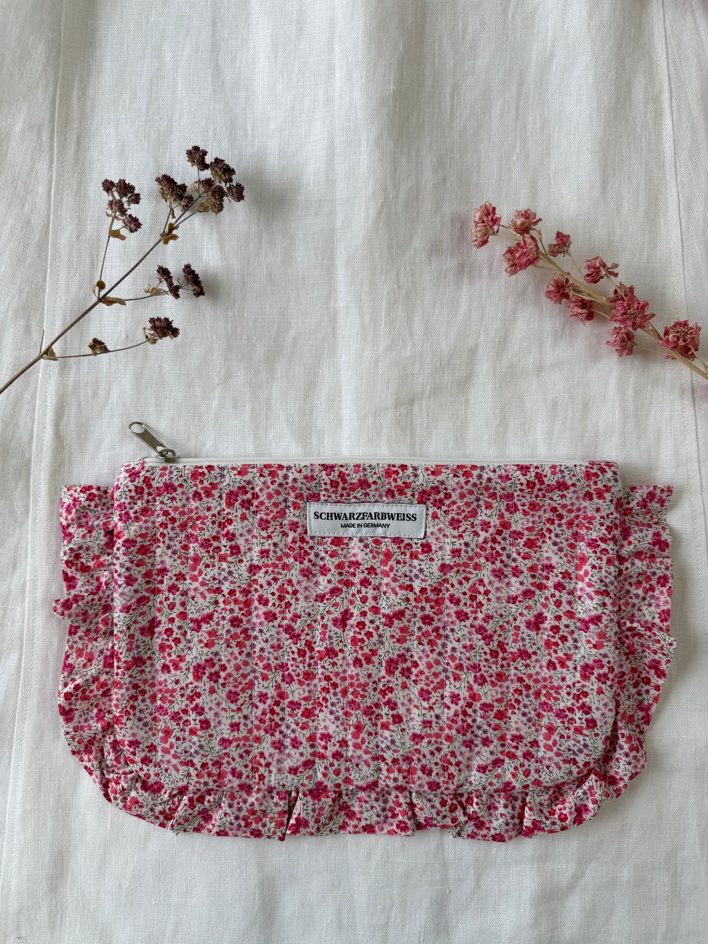 Blümchen Kosmetiktasche