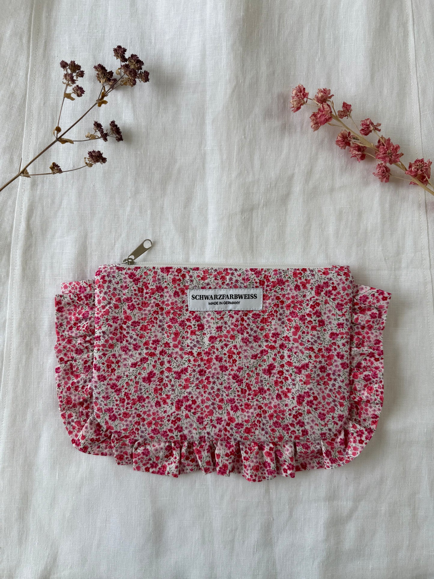 Blümchen Kosmetiktasche