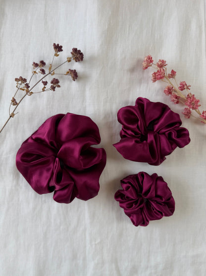 Brombeer Scrunchie