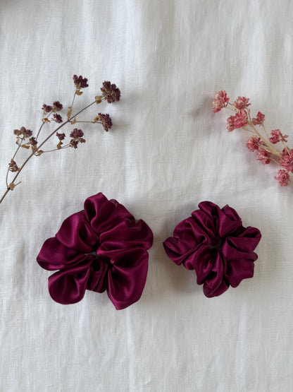 Brombeer Scrunchie