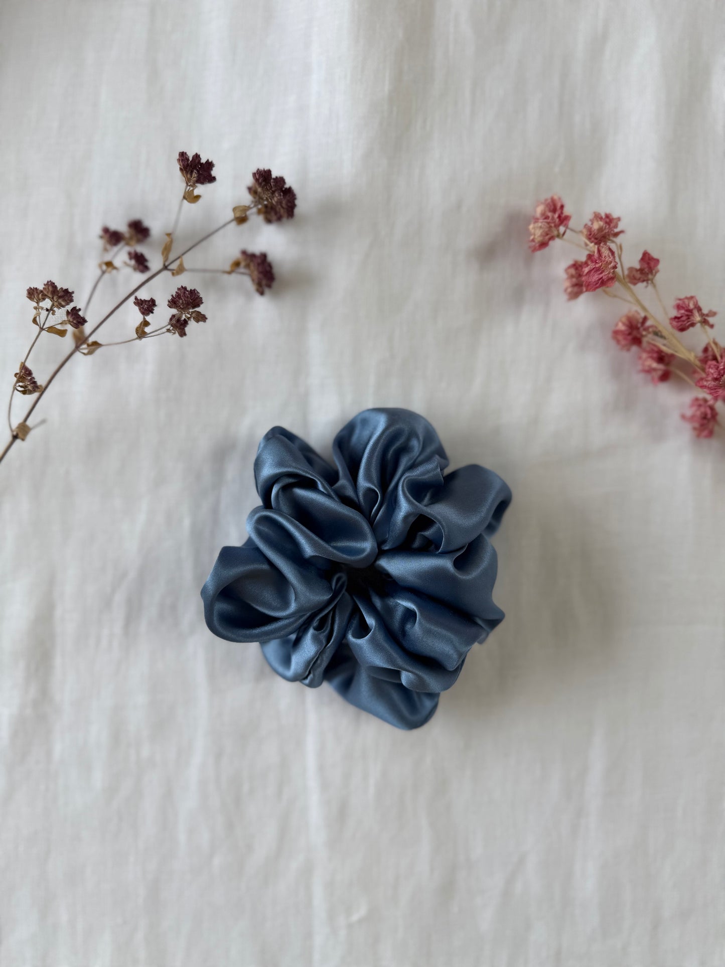 Nebelblau Scrunchie